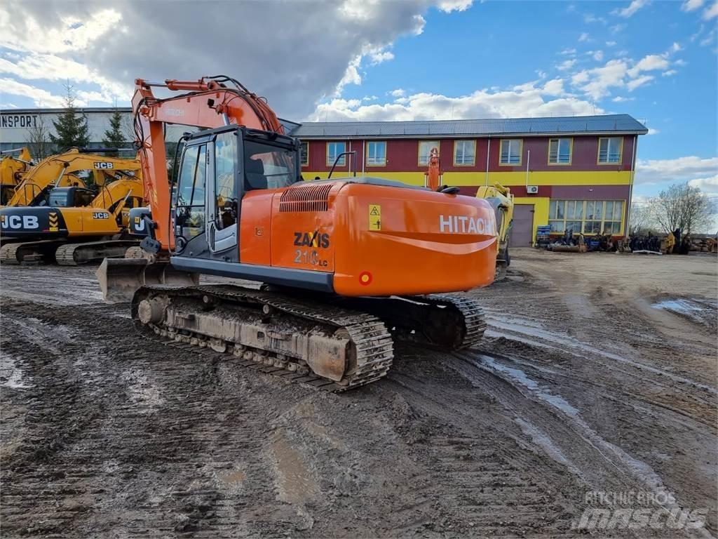 Hitachi ZX210LC-3 Beltegraver