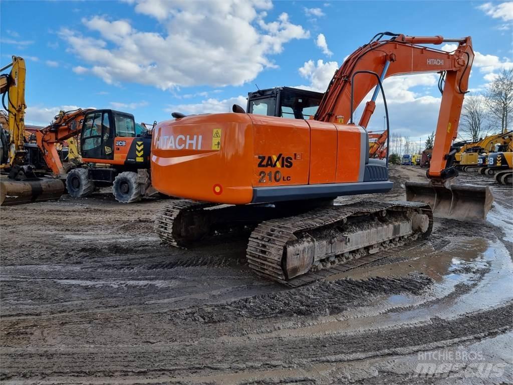 Hitachi ZX210LC-3 Beltegraver