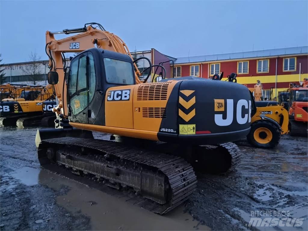 JCB JS220LC Beltegraver