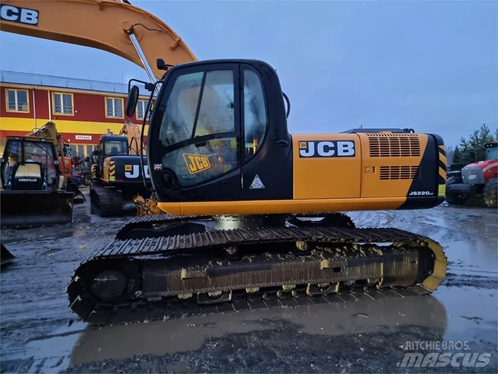 JCB JS220LC Beltegraver