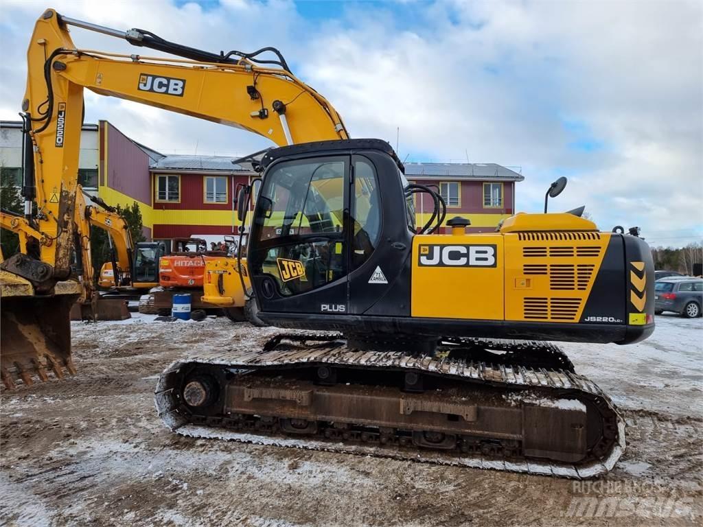 JCB JS220LC Plus Beltegraver