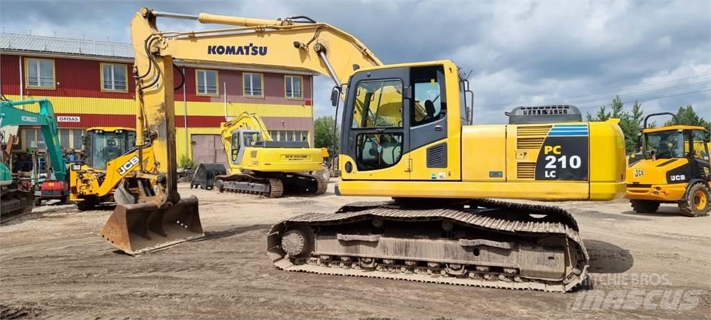 Komatsu PC210LC Beltegraver