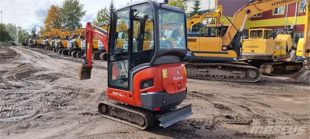 Kubota KX 016-4 Minigravere <7t