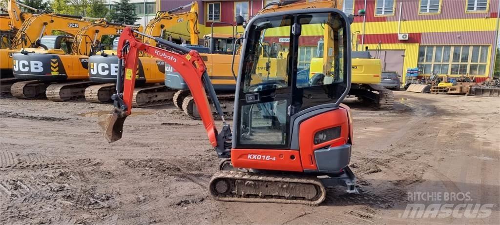 Kubota KX 016-4 Minigravere <7t