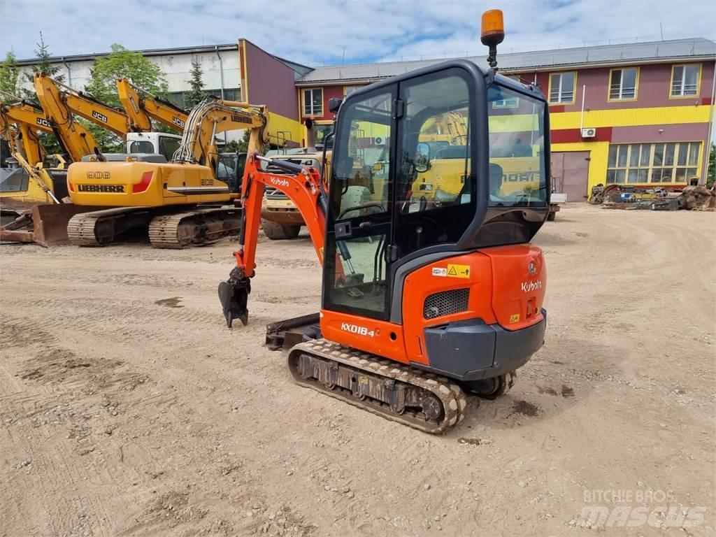 Kubota KX 018-4 Minigravere <7t