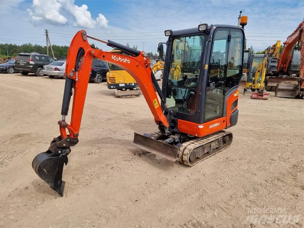 Kubota KX 018-4 Minigravere <7t