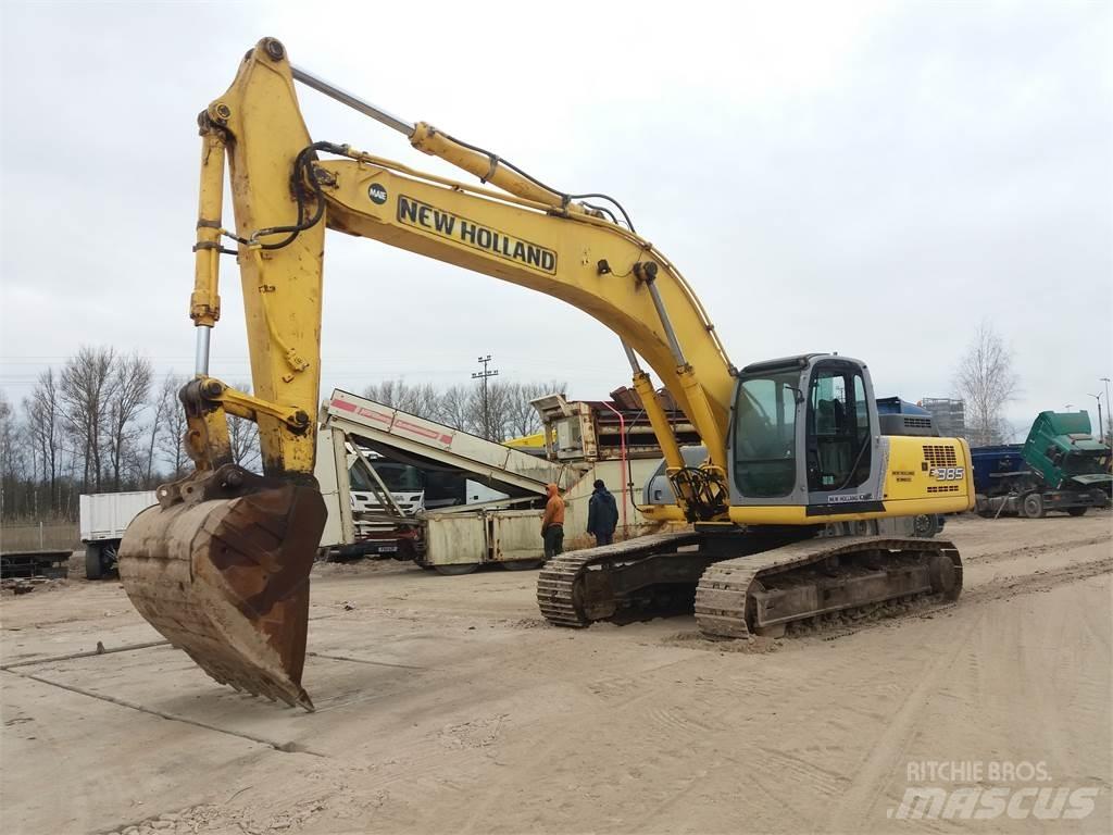 New Holland E385 Beltegraver