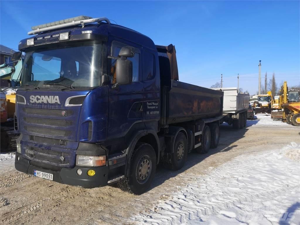 Scania R560 8x4 Liftdumper biler