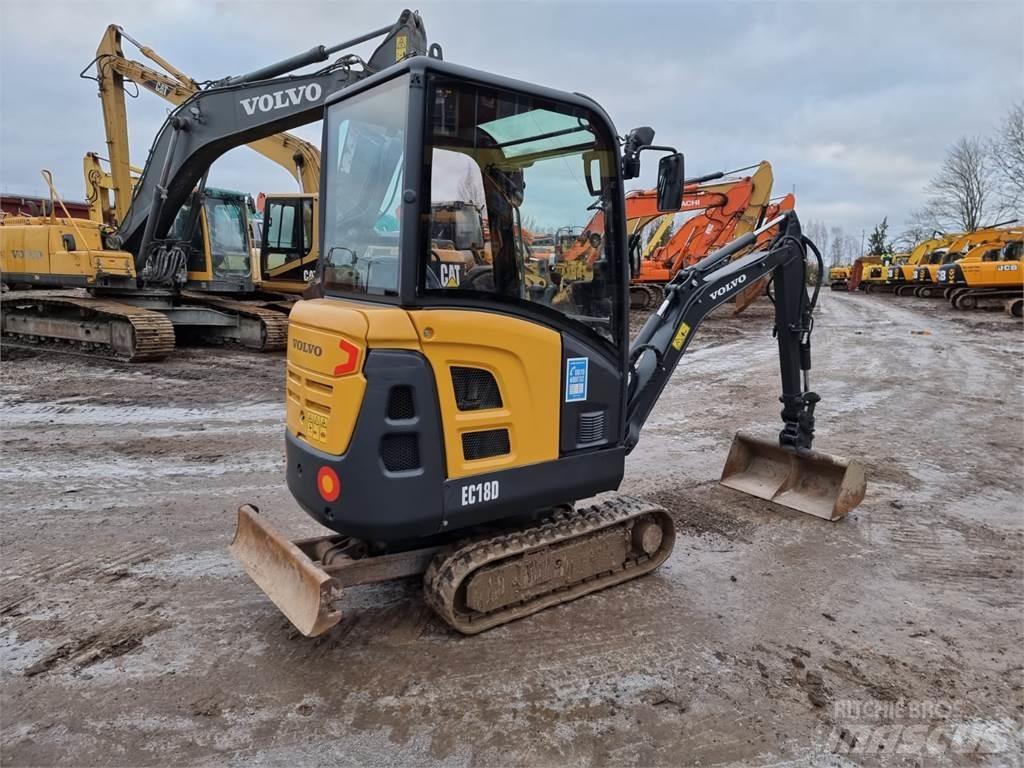Volvo EC18D Minigravere <7t