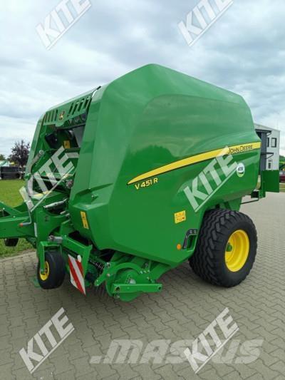 John Deere V451R Rundballepresser