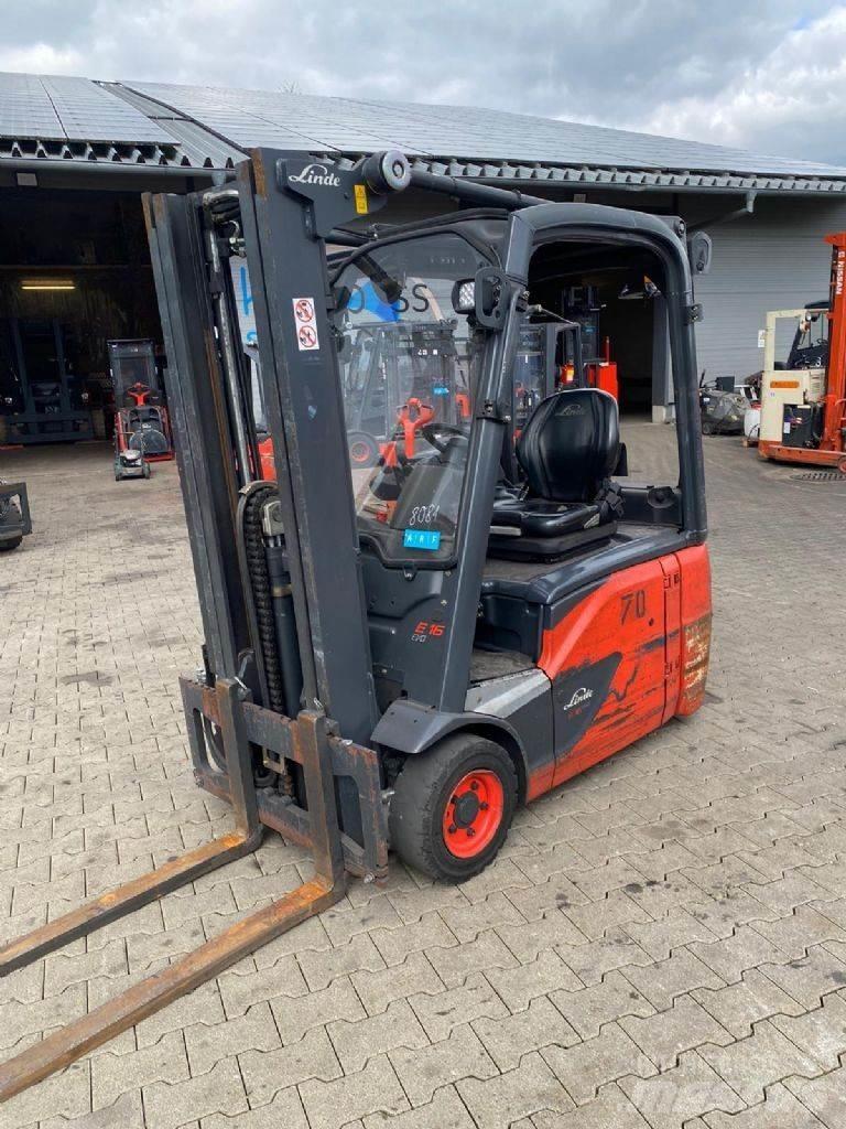 Linde E 16-02 Elektriske trucker
