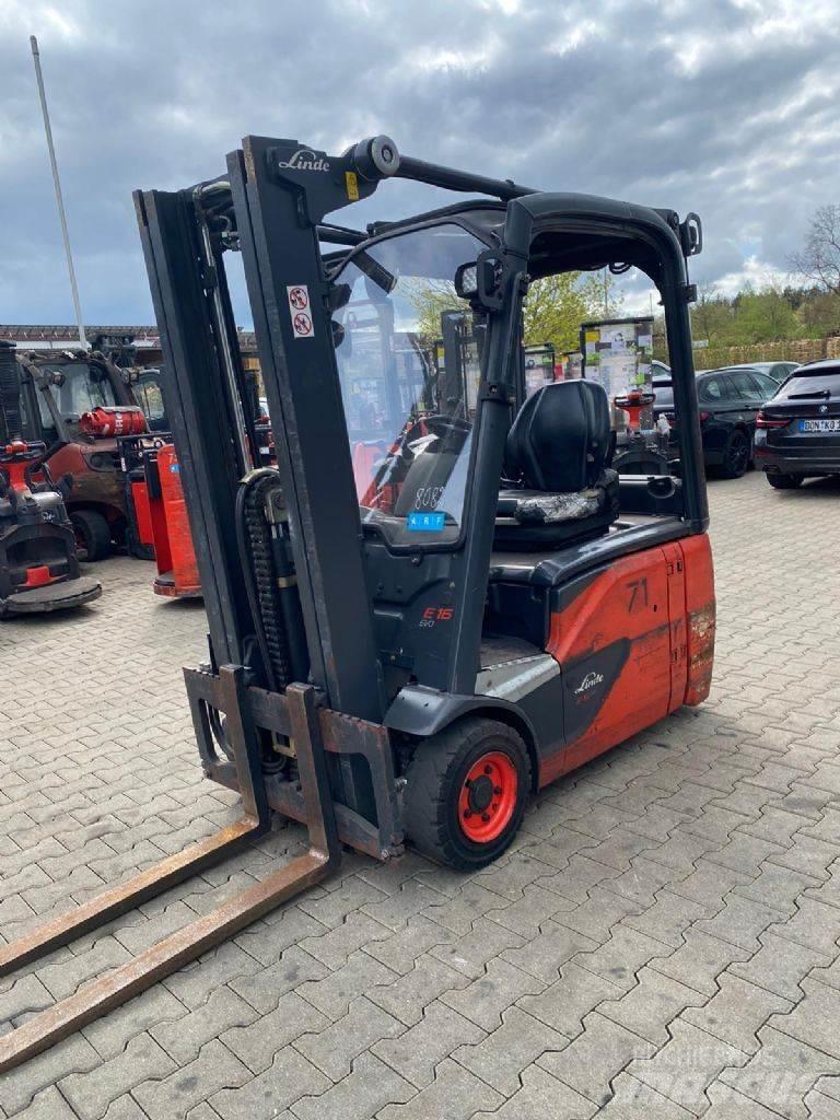 Linde E 16-02 Elektriske trucker