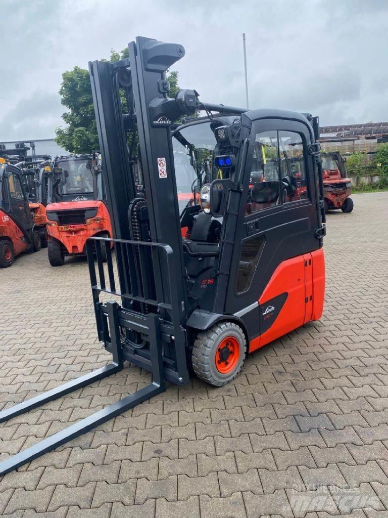 Linde E 16-02 Elektriske trucker