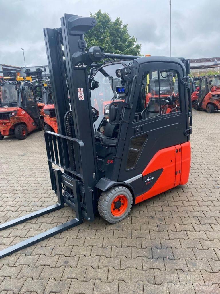 Linde E 16-02 Elektriske trucker