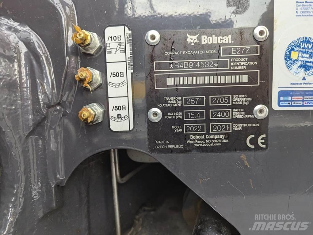Bobcat E 27z Minigravere <7t