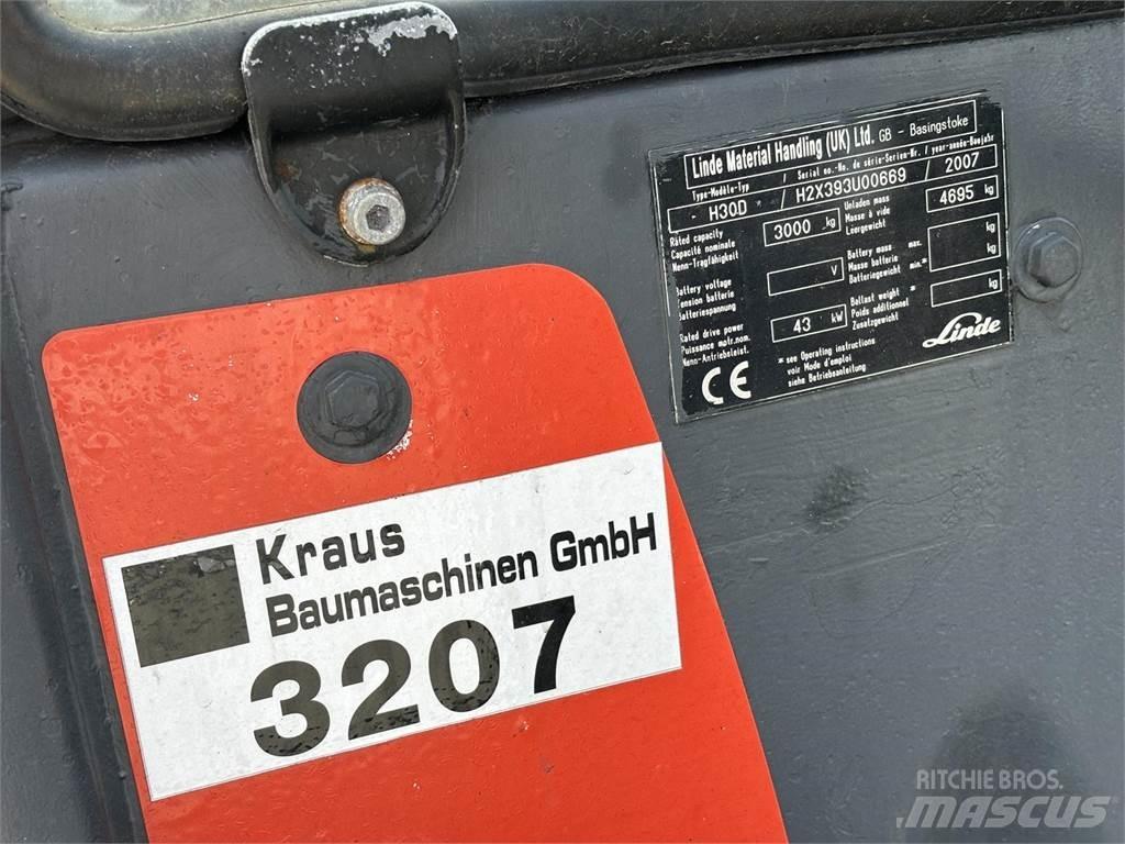 Linde H30D Gaffeltrucker - Annet