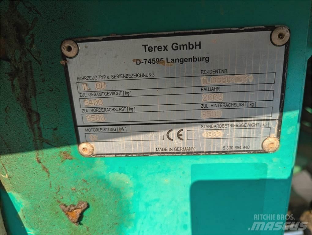 Terex TL 80 Hjullastere