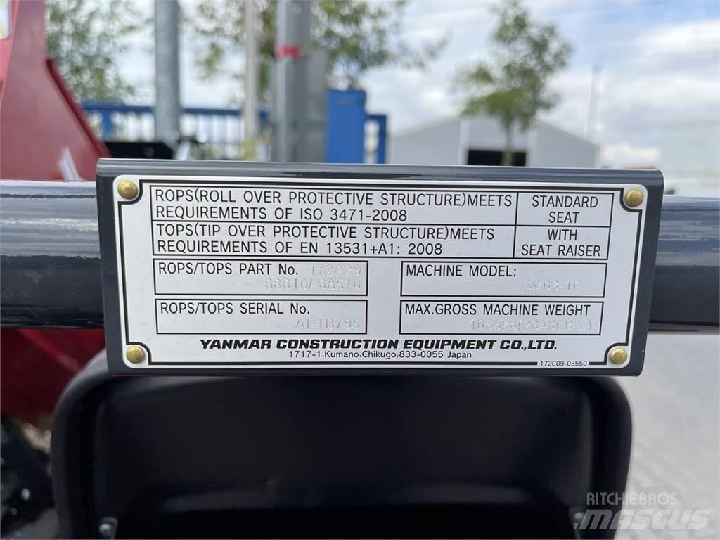 Yanmar SV08 Minigravere <7t