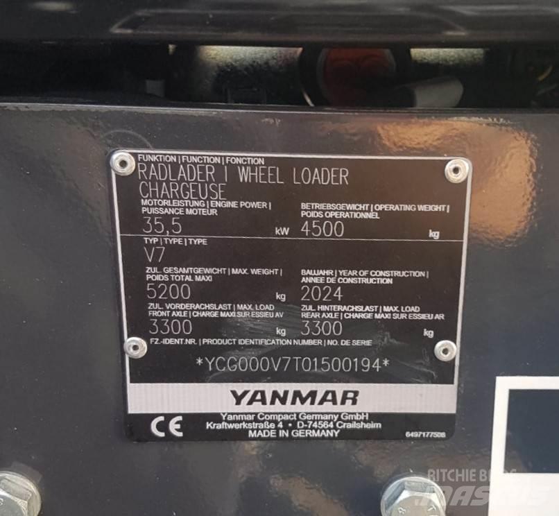Yanmar V7 HW Hjullastere