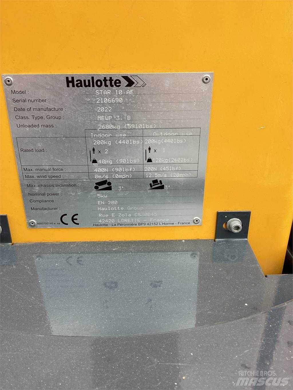 Haulotte Star10 Personløftere