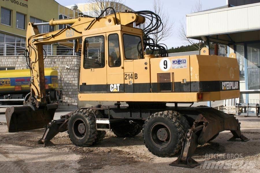 CAT 214B Hjulgravere