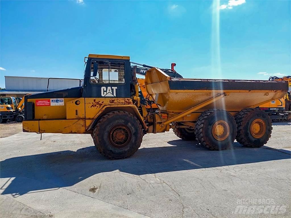 CAT D250E Rammestyrte Dumpere