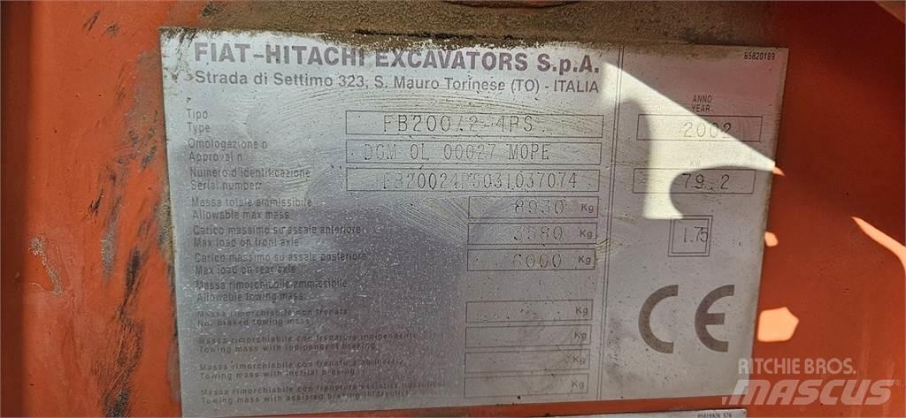 Fiat-Hitachi FB200.2 -4PS Traktorgravere