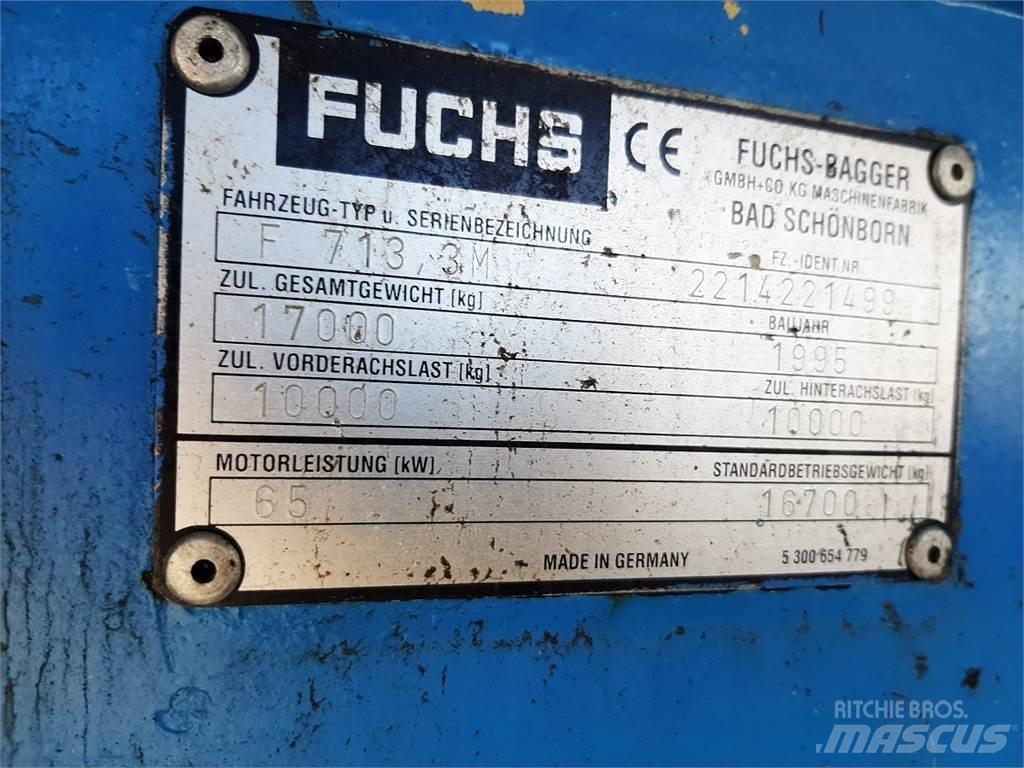 Fuchs F 713,3M Gravemaskiner for avfallshåndtering