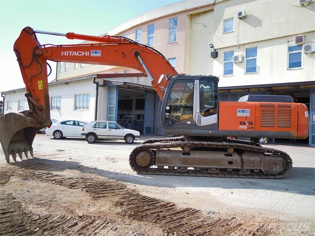 Hitachi ZX350LCN-3 Beltegraver