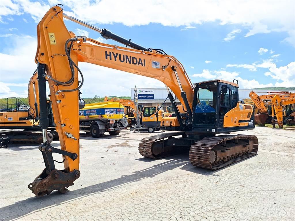 Hyundai HX220L Beltegraver