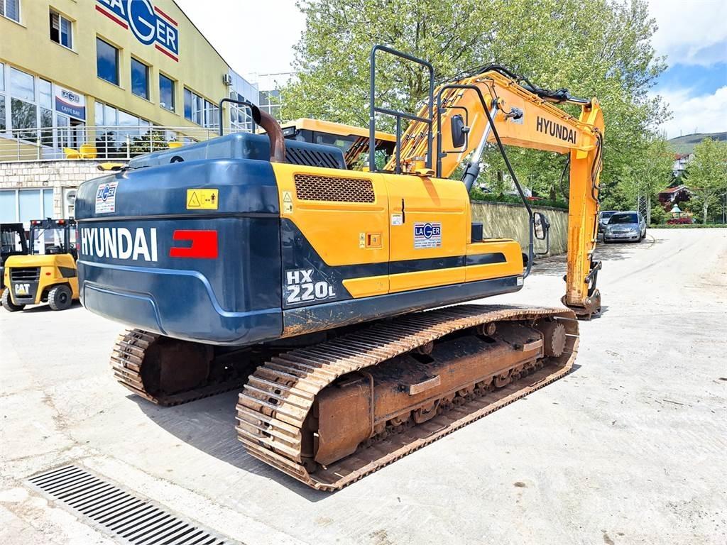 Hyundai HX220L Beltegraver