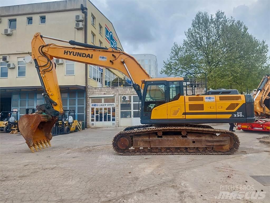Hyundai HX330L Beltegraver