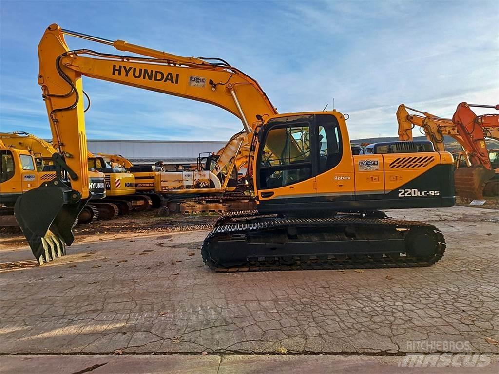 Hyundai R220LC-9S Beltegraver