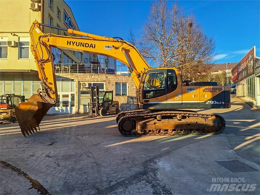 Hyundai R290LC-9 Beltegraver