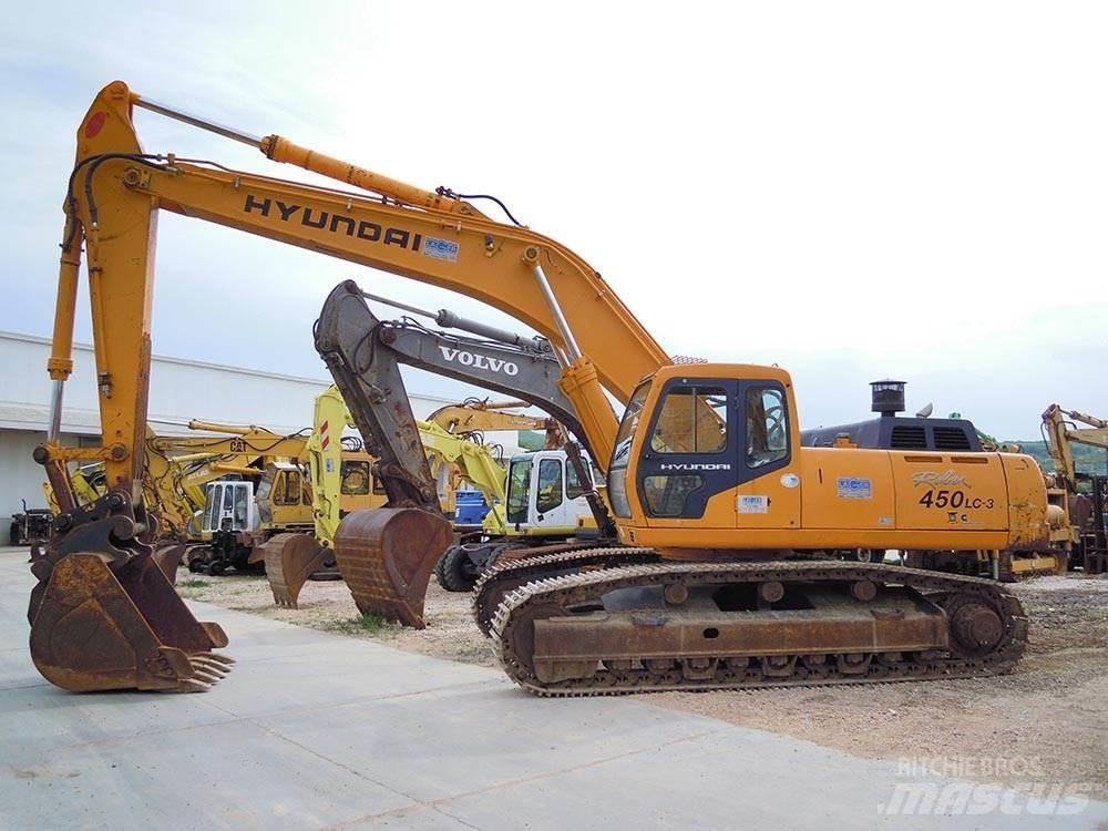Hyundai R450LC-3 Beltegraver