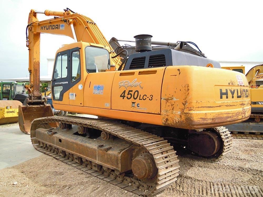 Hyundai R450LC-3 Beltegraver