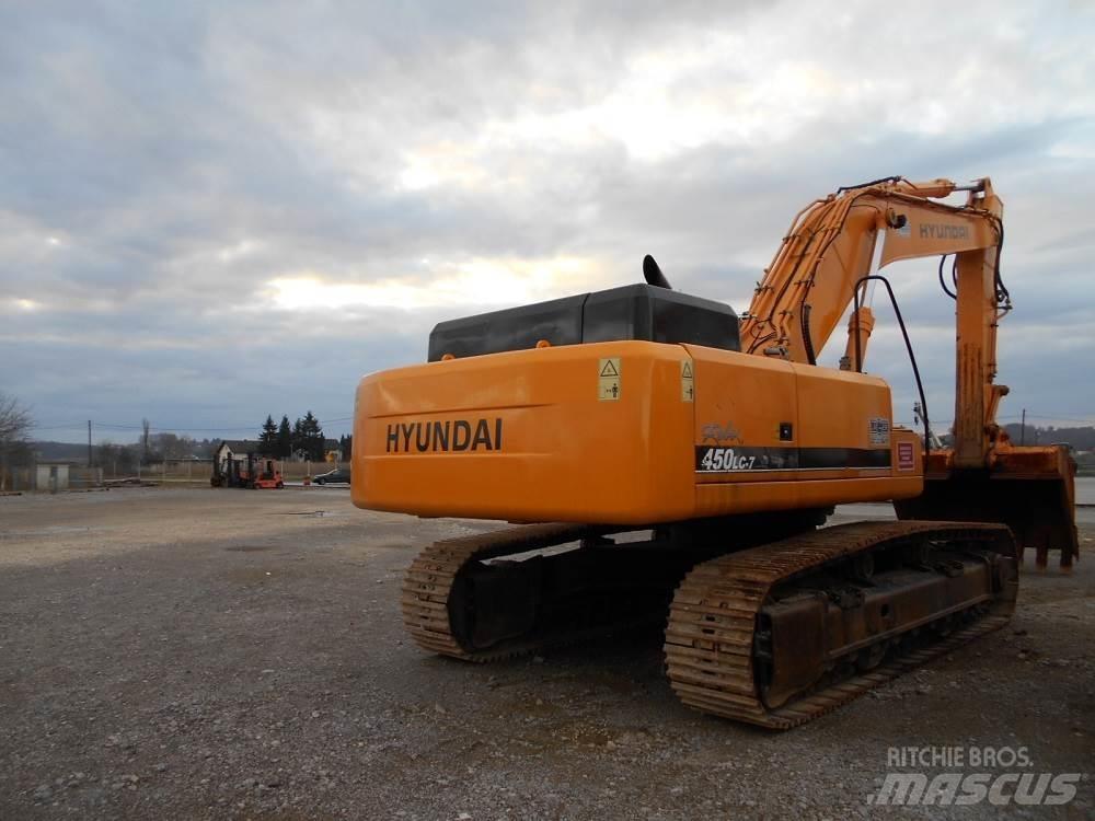 Hyundai R450LC-7 Beltegraver