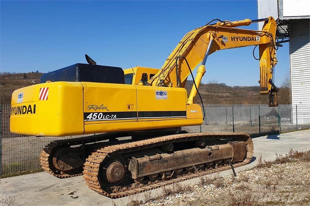Hyundai R450LC-7A Beltegraver