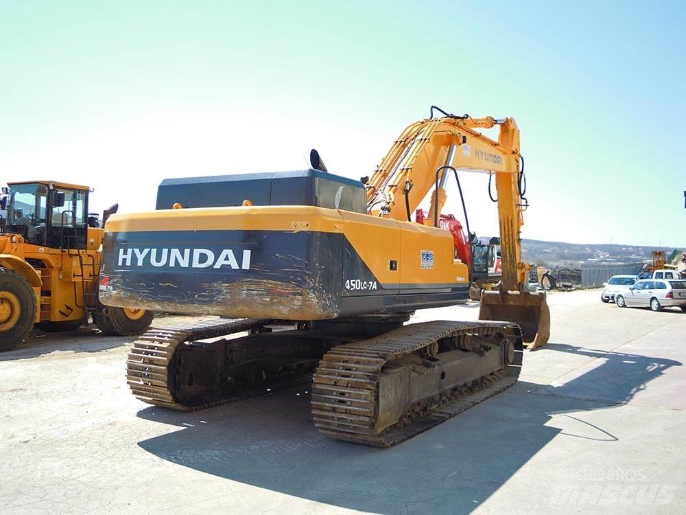 Hyundai R450LC-7A Beltegraver