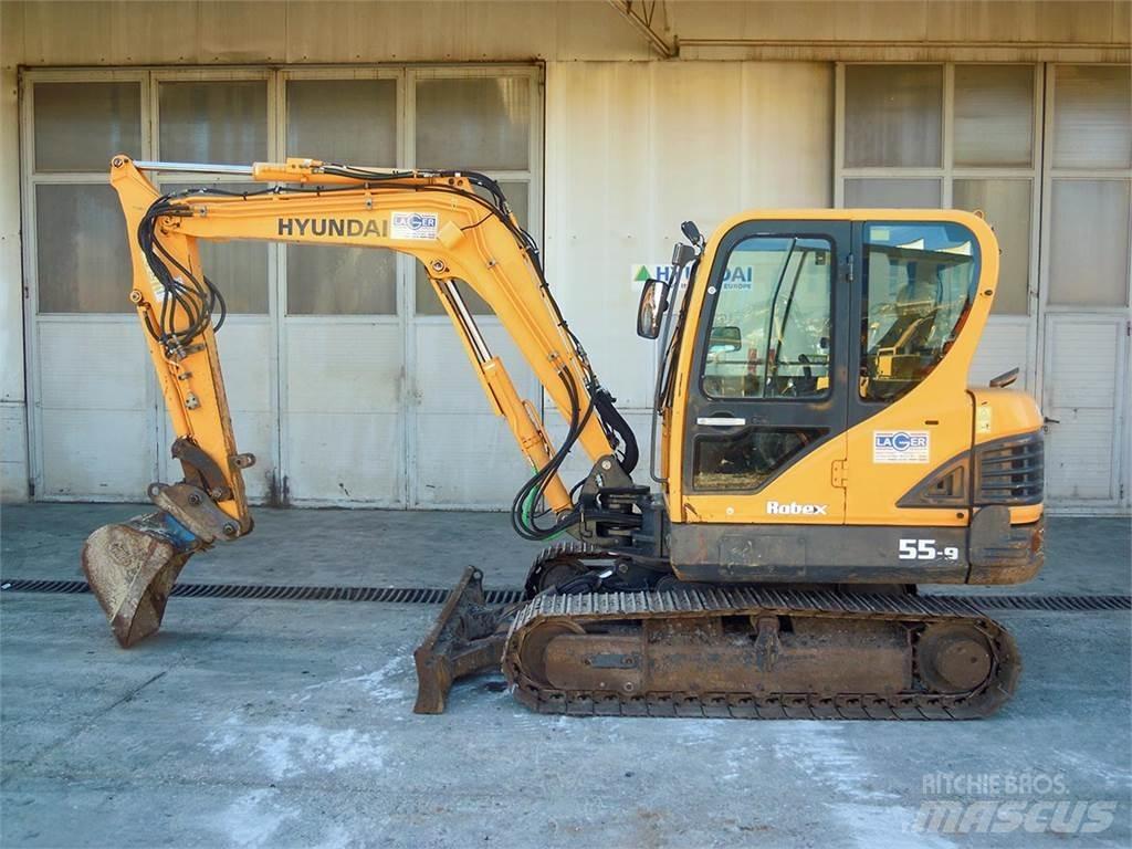Hyundai R55-9 Minigravere <7t
