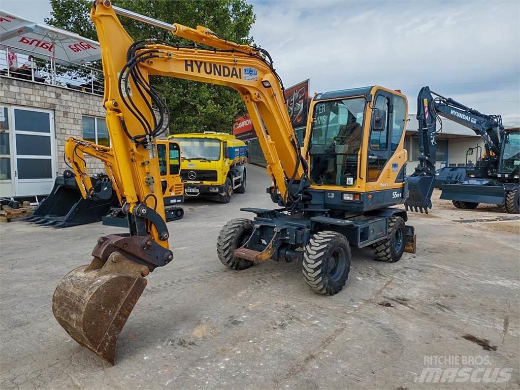 Hyundai R55W-9 Minigravere <7t