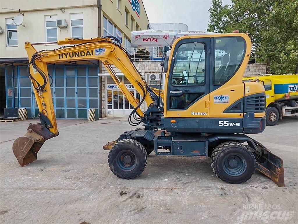 Hyundai R55W-9 Minigravere <7t