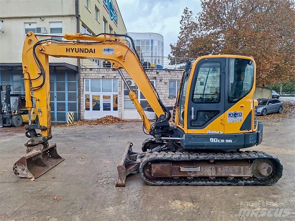 Hyundai R80CR-9A Minigravere <7t