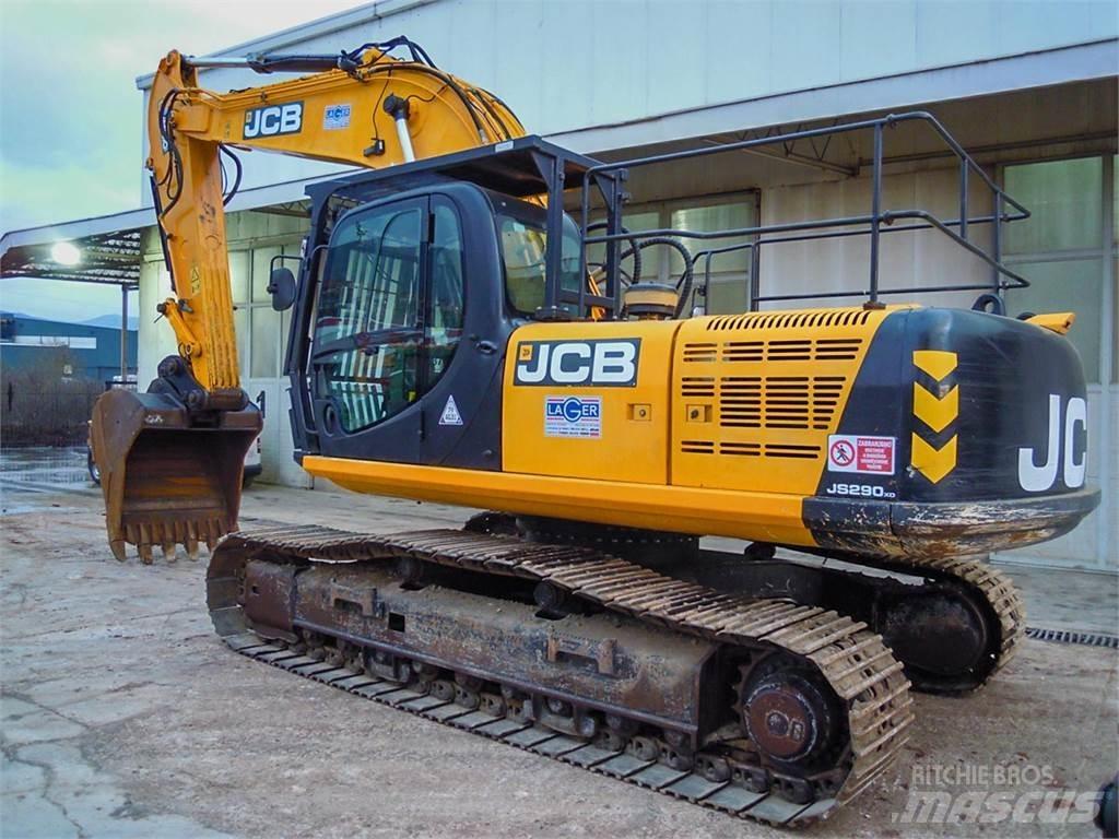JCB JS290LCDX Beltegraver