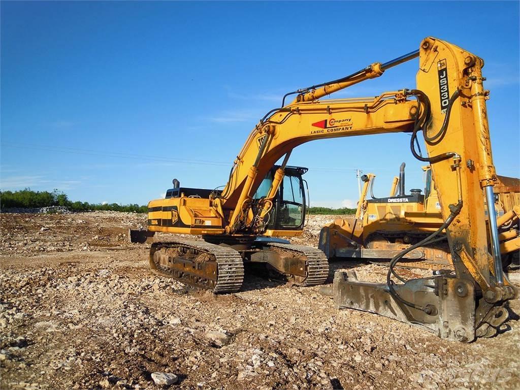 JCB JS330 Beltegraver