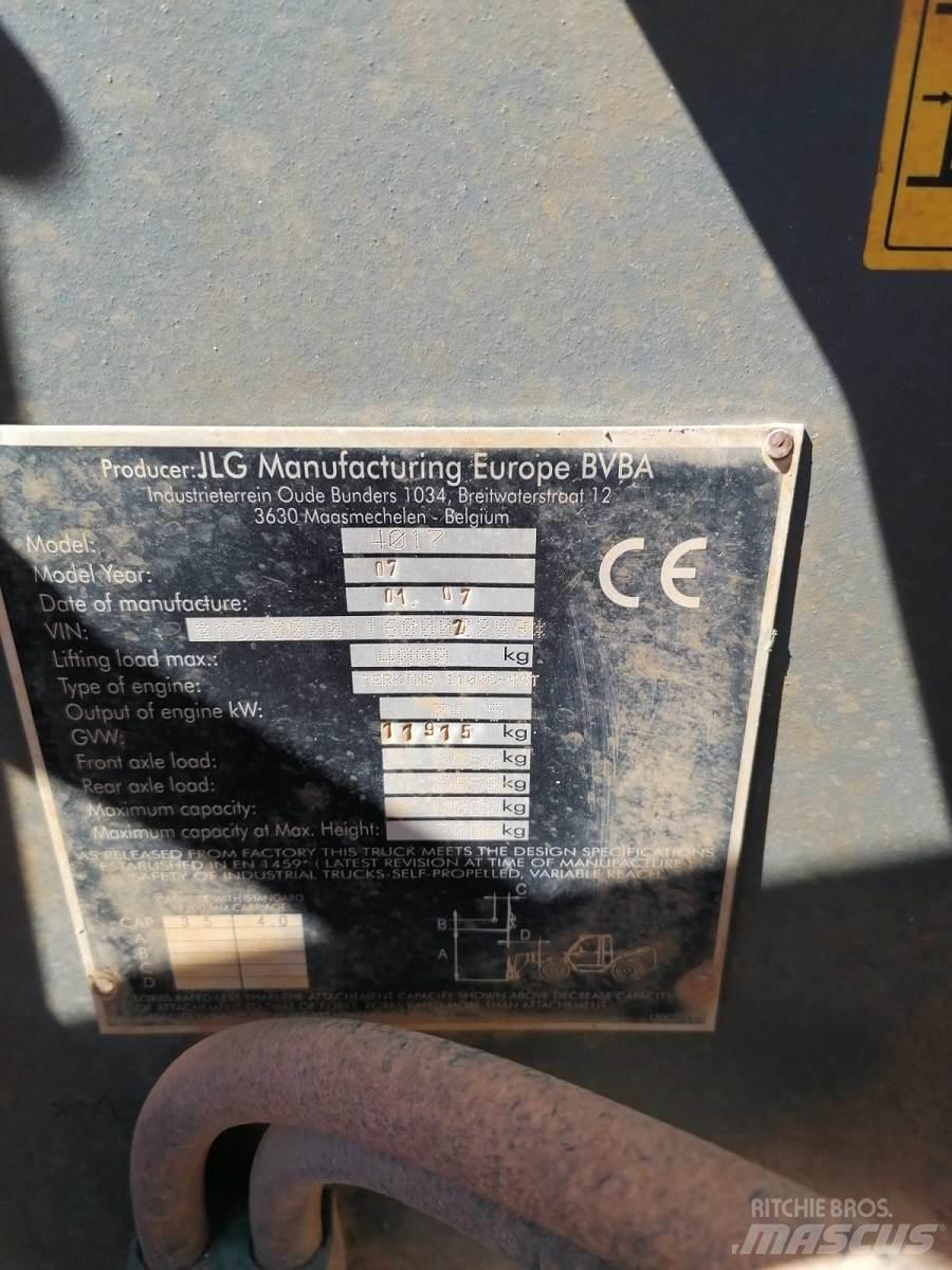 JLG 4017 Teleskoplastere