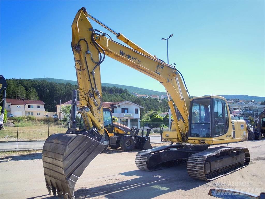 Komatsu PC210LC-6K Beltegraver