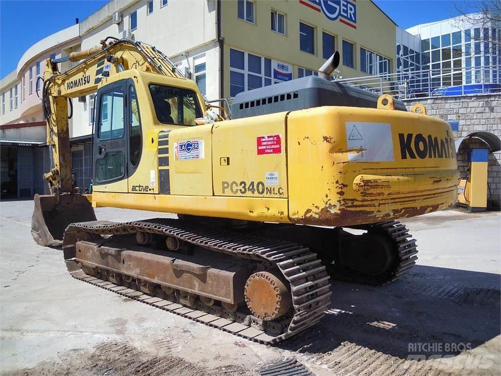 Komatsu PC340NLC-6K Beltegraver