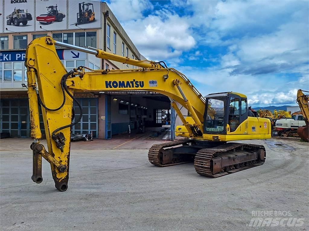 Komatsu PC340NLC-7K Beltegraver