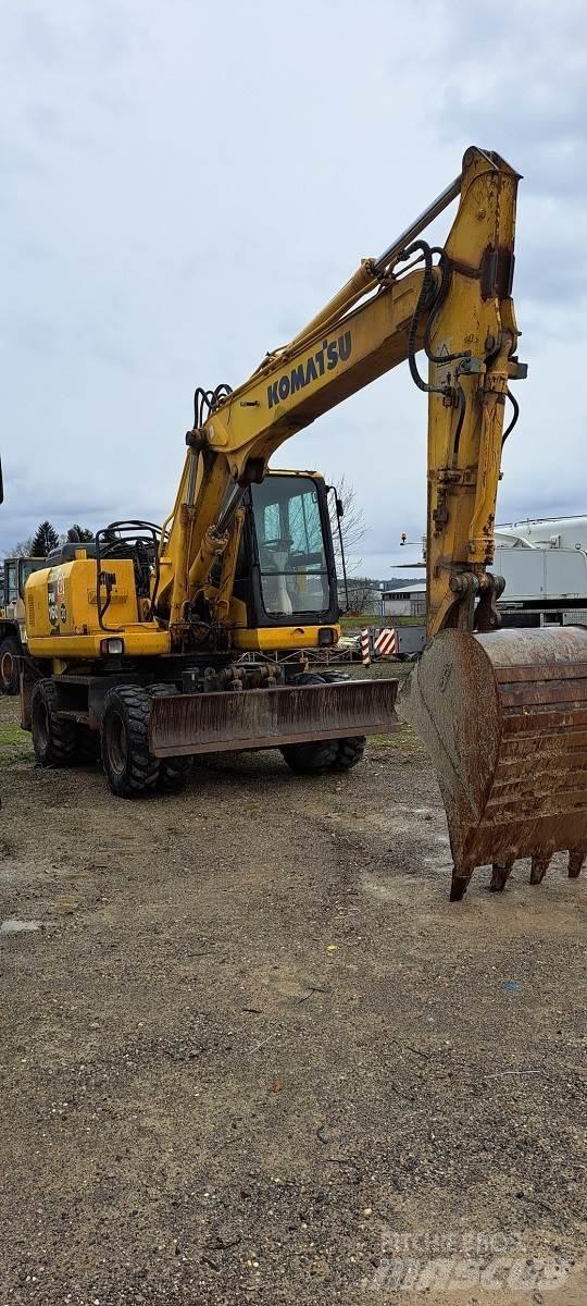 Komatsu PW160-7EO Hjulgravere